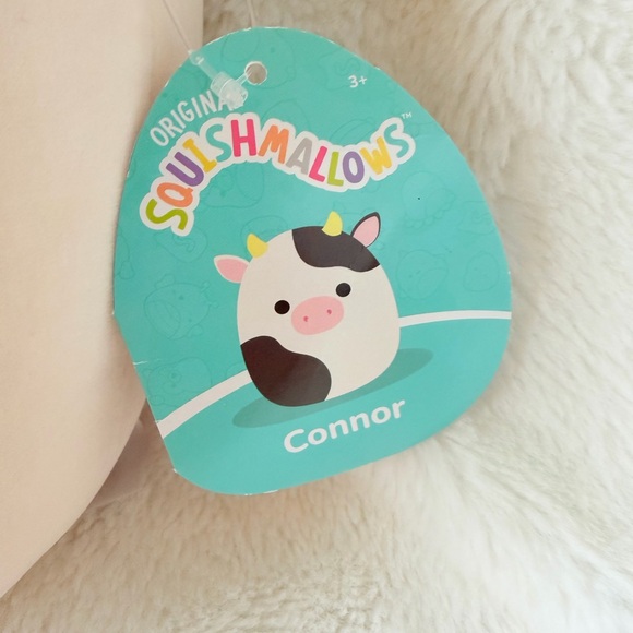 Squishmallows Connor Cow Plush - Picture 2 of 7
